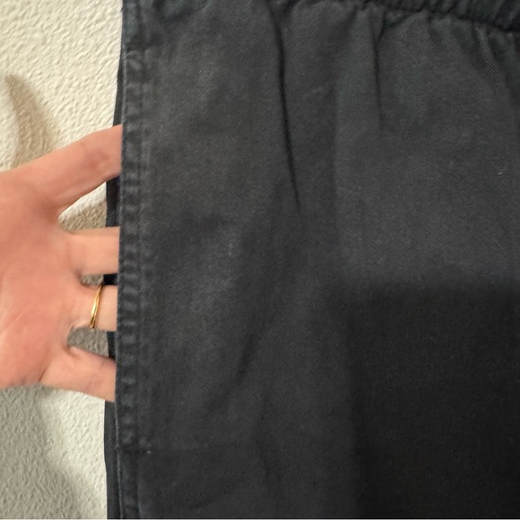 Vintage Gramicci Cotton Twill Belted Pants Black Gorpcore Outdoor-Medium - Picture 5 of 10